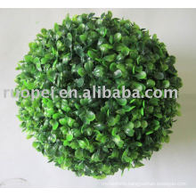 Artificial grass ball/Decorative Plastic Artificial Boxwood Grass Ball